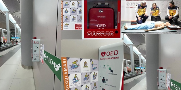 İGA’da Yerli Üretim Otomatik Şok Cihazları Terminalde Yerini Aldı